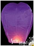 Létající lampion - fialový