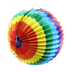 Lampion stříbrný - 2ks