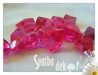 Akrylové krystaly - fuchsia