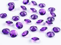 Akrylové diamanty malé - tm.fialové 