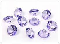 Akrylové diamanty velké - světle fialové