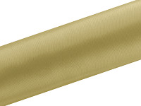Saténová role - zlatá -  36 cm/ 9 m