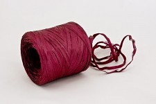 Barevné lýko- raffia bordo - 1m