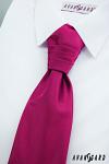 Regata (kravata) chlapecká s kapesníčkem - fuchsia