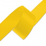Stuha saténová 25 mm - žlutá - 1m