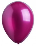 Balonek latexový 28 cm  - metalický burgundy - 1 ks