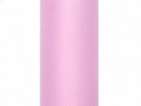 Tyl dekorační sv.růžový - 30 cm/1 m