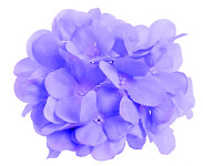 Vazbový květ hortenzie 15 cm - modrý