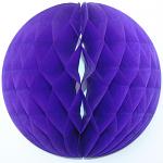 Honeycomb - koule tm.fialová - 30cm