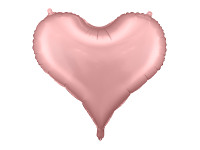 Foliový balonek srdce sv.růžové - 75 cm