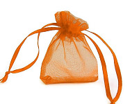 Dárkový pytlíček monofilový - rezavě oranžový