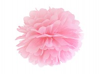 Pompon - koule sv.růžová - 35 cm