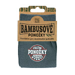 Bambusové ponožky - Šťastné ponožky - vel.39-46