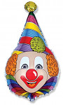 Foliový balonek - klaun - 70 cm