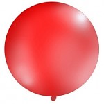 Maxi balon kulatý 1 m - červený