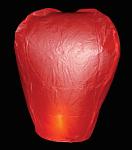 Létající lampion - červený