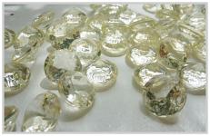 Akrylové diamanty velké - champagne