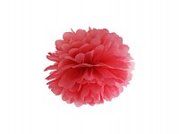 Pompon - koule červená - 25 cm