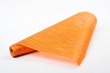 Vlizelín oranžový vzor - 38 cm/4,5 m  