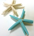 Hvězdice 20 cm krémová - 1ks  
