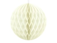 Honeycomb - koule krémová - 10 cm