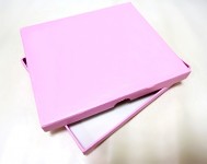 Krabička 20 x 15 x 2 cm  -  na DVD a fotky - růžová