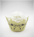 Krabička dárková s ouškem na cupcake - více barev