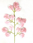 Listy růže frost zápich 56 cm - růžové
