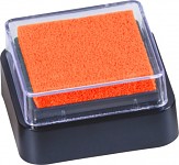 Razítkovací polštářek - mini - oranžový