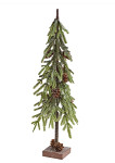 Zasněžený umělý stromeček  - 42 cm