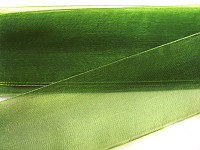 Stuha monofilová 6 mm - tm. zelená - 1m