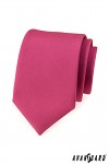 Kravata pánská lux  - matná fuchsia