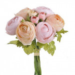 Ranunculus svazek - sv.růžová/broskvová