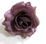 Hlavičky růží - mauve 10 cm - 1 ks 