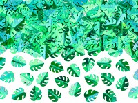 Konfety zelené listy monstera - 15 g