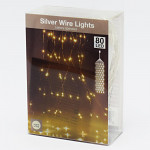 Světelná kaskáda - 80 LED teplá bílá - 75 cm 