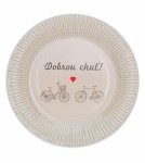 Papírové talíře - bicykly - 8ks