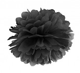 Pompon - koule černá - 20cm