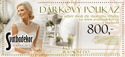 Dárkový poukaz - 800,-Kč 