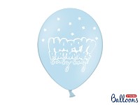 Balonky - happy birthday baby boy - 1ks