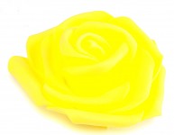 Růžička velká pěnová - žlutá - 1ks