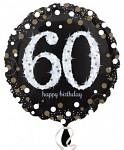 Foliový balonek - happy birthday - 60