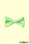 Motýlek chlapecký - pastelově zelený mini