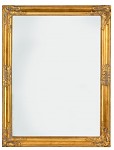 Zrcadlo zlaté vintage 70x90 cm - půjčovna 