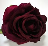 Hlavičky poupat růží - burgundy (bordo)