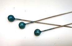 Špendlík  - tyrkysová perla malá  -1ks