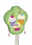 Piňata 50 x 46 cm - cupcakes