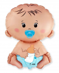 Foliový balónek - miminko 67 cm - kluk