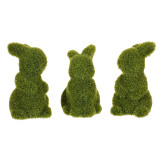 Mechový zajíček stojící keramický - 6 cm Mechový zajíček stojící keramický - 6 cm