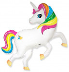 Foliový balonek - unicorn (jednorožec) - 105 cm